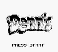 une photo d'Ã©cran de Dennis la Malice sur Nintendo Game Boy